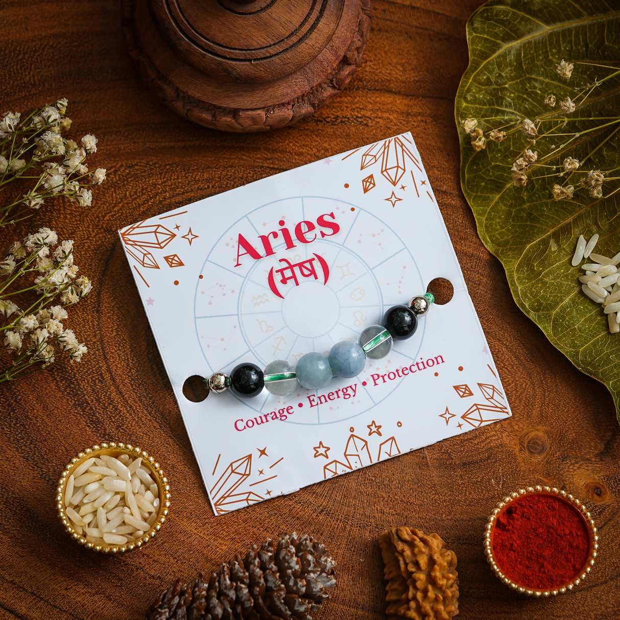 Aries Zodiac Rakhi Hamper