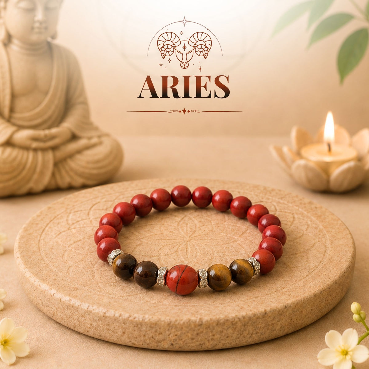 Aries Energy Zodiac Band