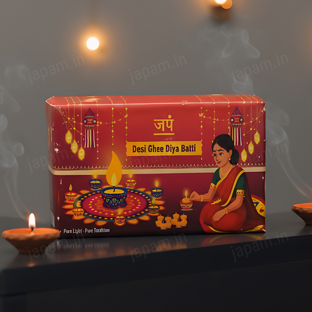 Ghee Diya Batti Set