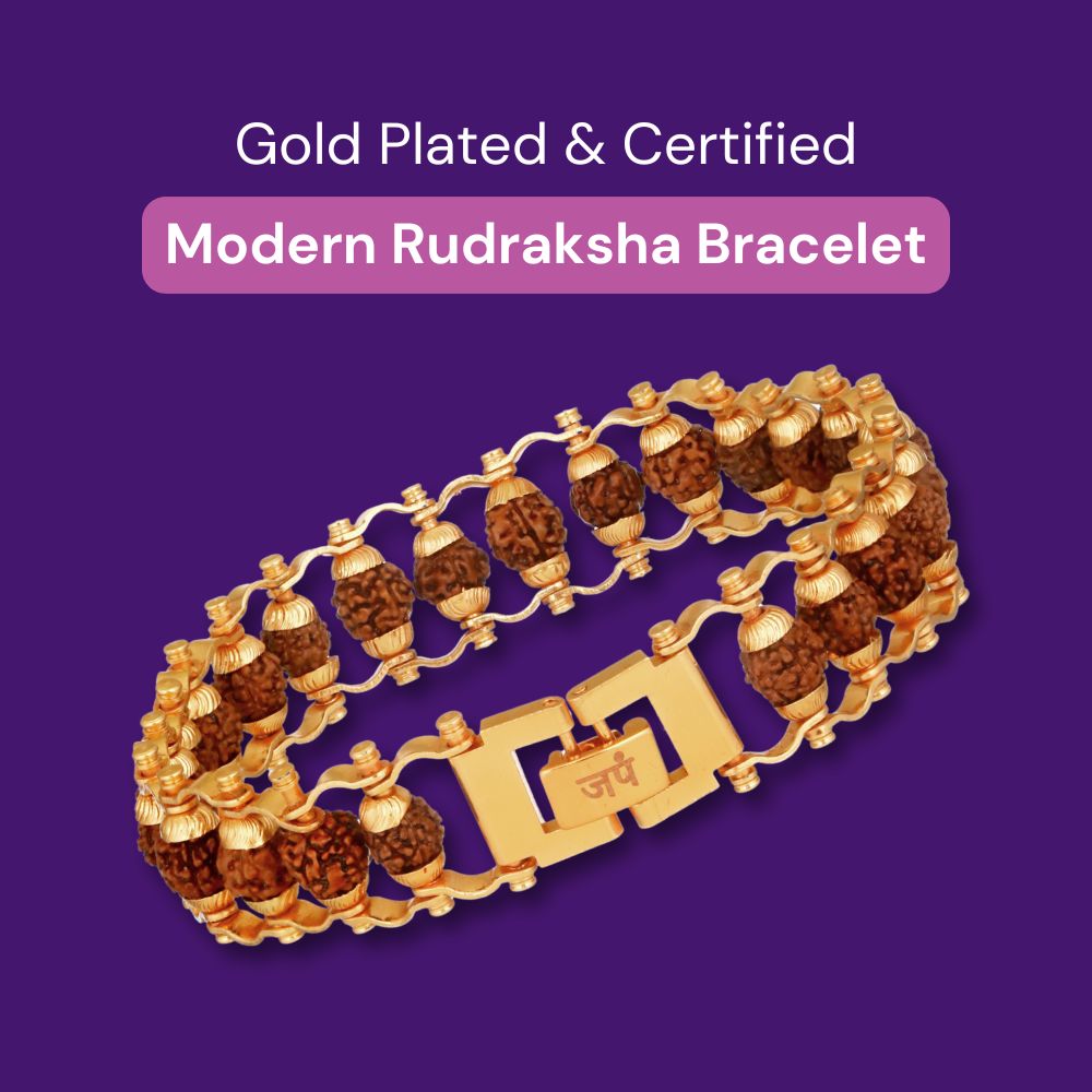 Gold Plated Modern Rudraksha Ki Diwali Celebration Hamper