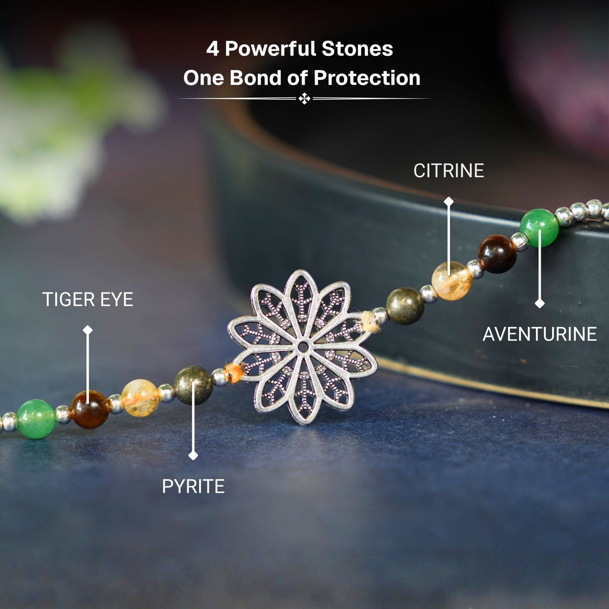 Money Magnet Floral Rakhi Box