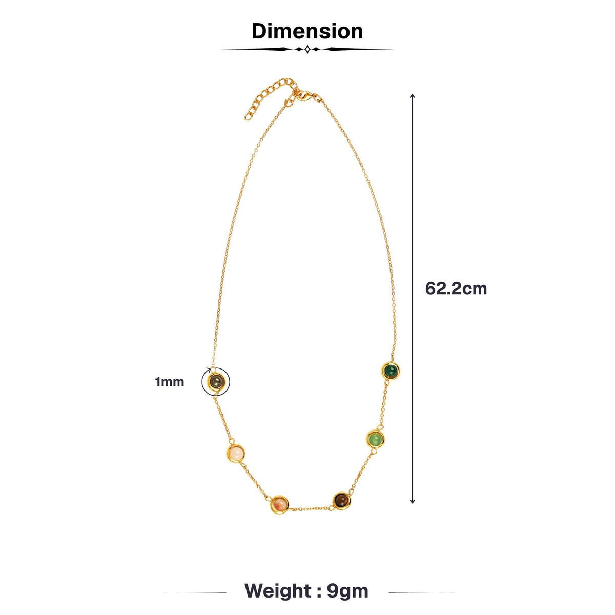 Gold Plated Elegant Dhanlabh Necklace