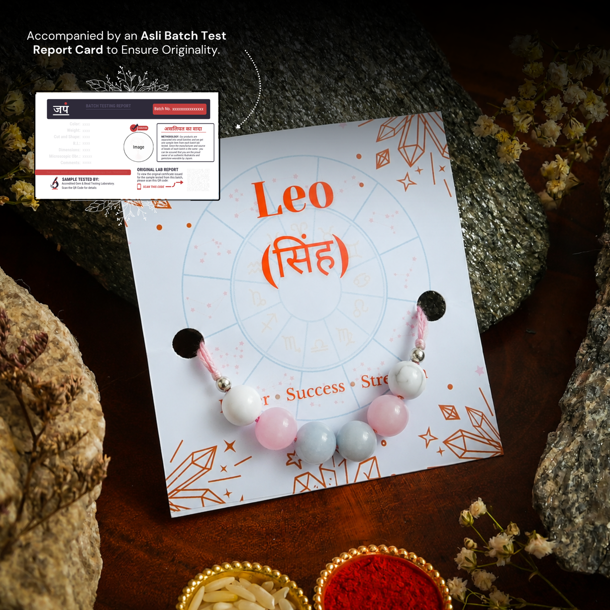 Leo Zodiac Rakhi Hamper