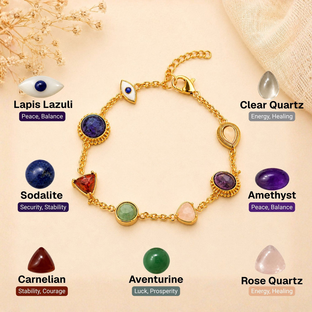 7 Chakra Radiance Bracelet