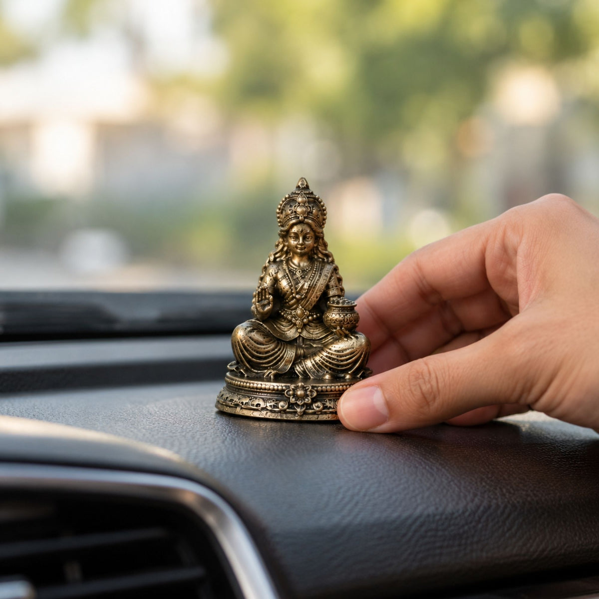 Shree Lakshmi Maa Car Dashboard Idol