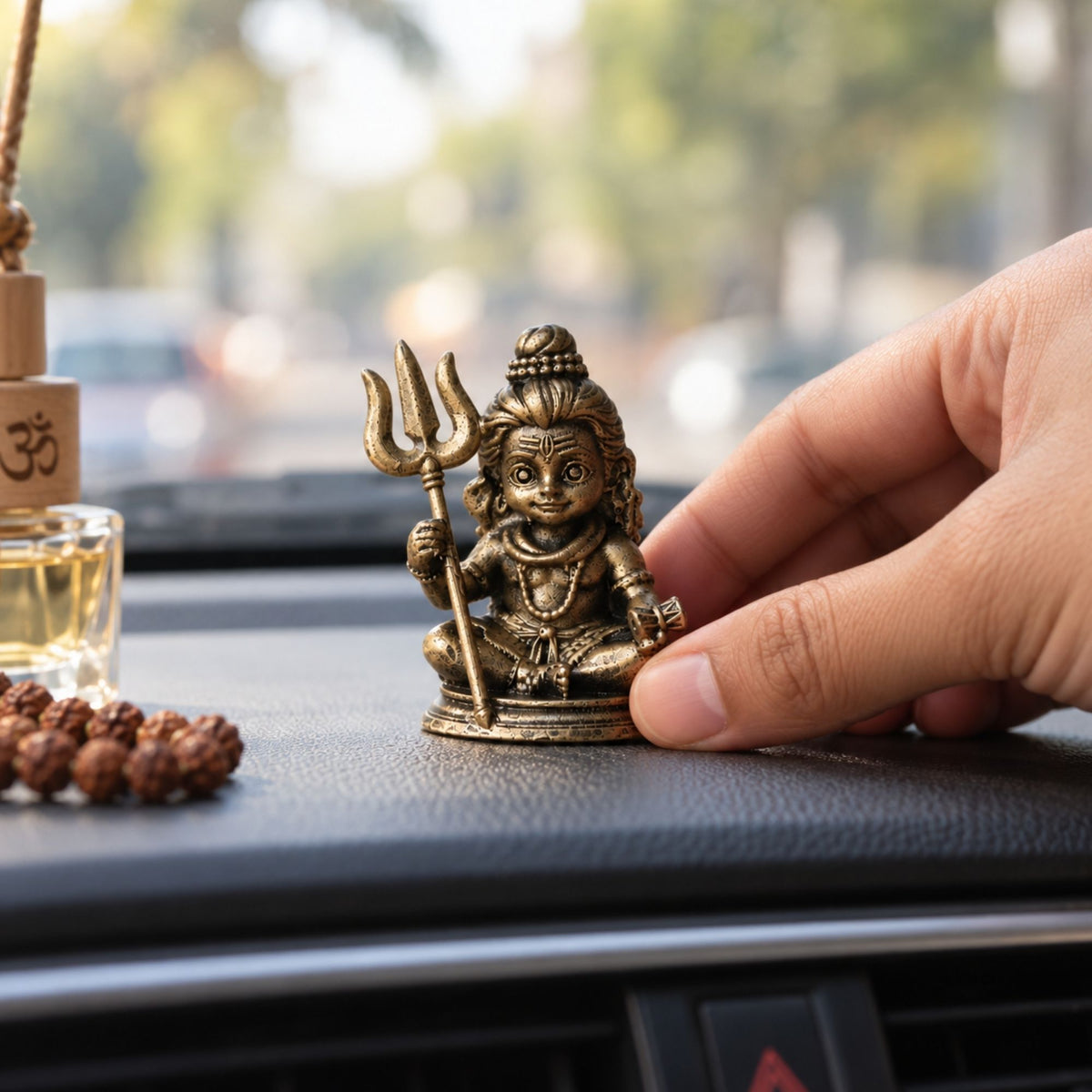Bal Roop Mahadev Car Dashboard Idol