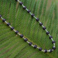Silver Plated Eternal Karungali Mala - 9mm Beads