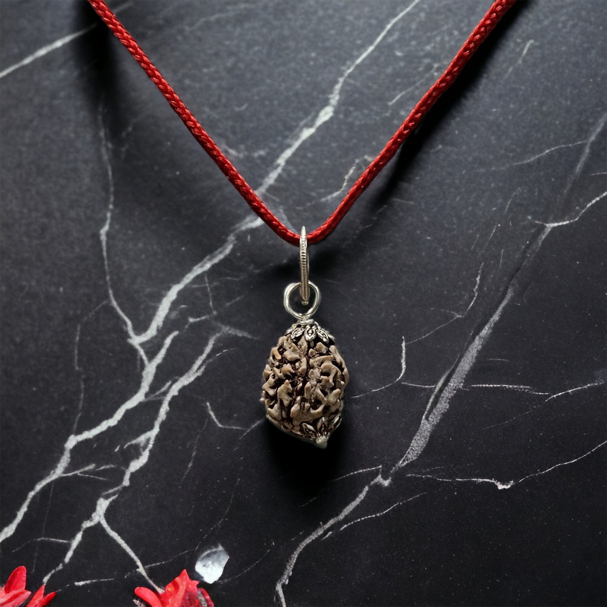 3 Mukhi Nepali Rudraksha - Teen Mukhi