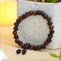 Dual Energy Band with Sandalwood and Karungali Beads