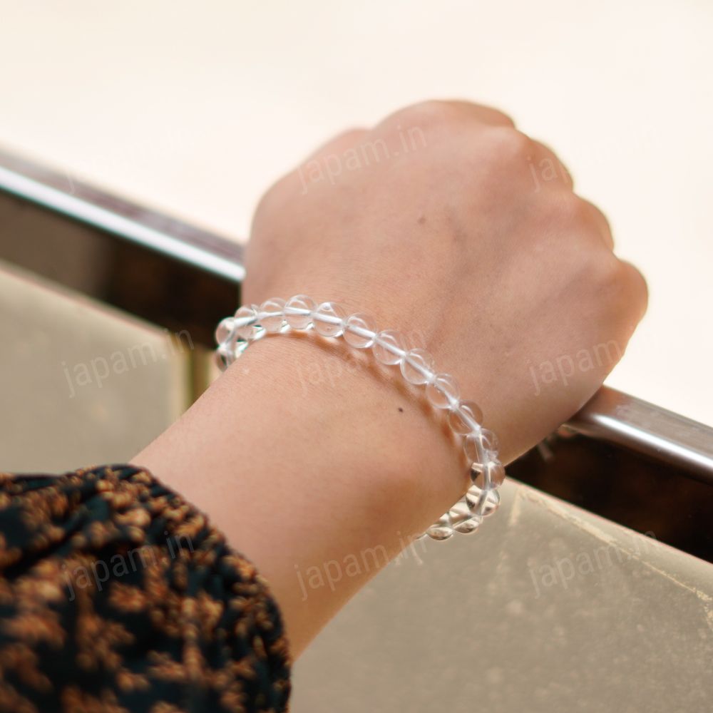 Clear Quartz Sphatik Band