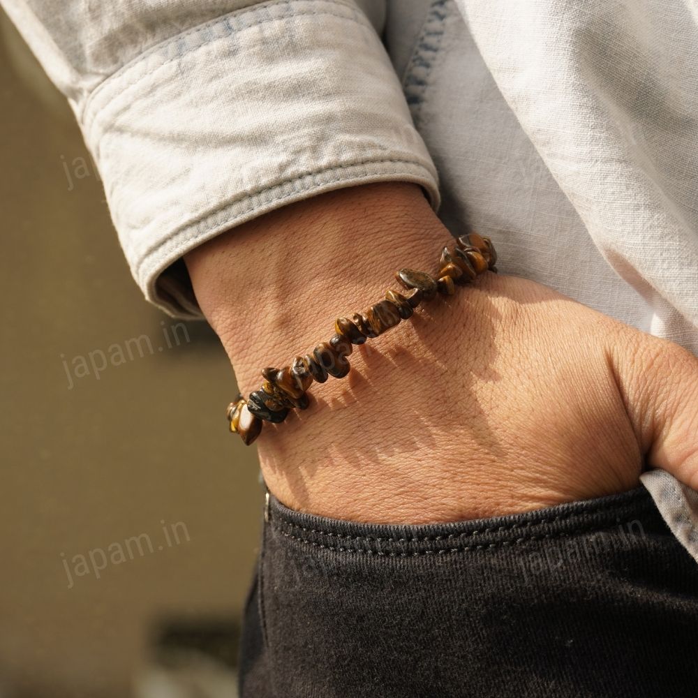 Tiger Eye Courage Splash Bracelet