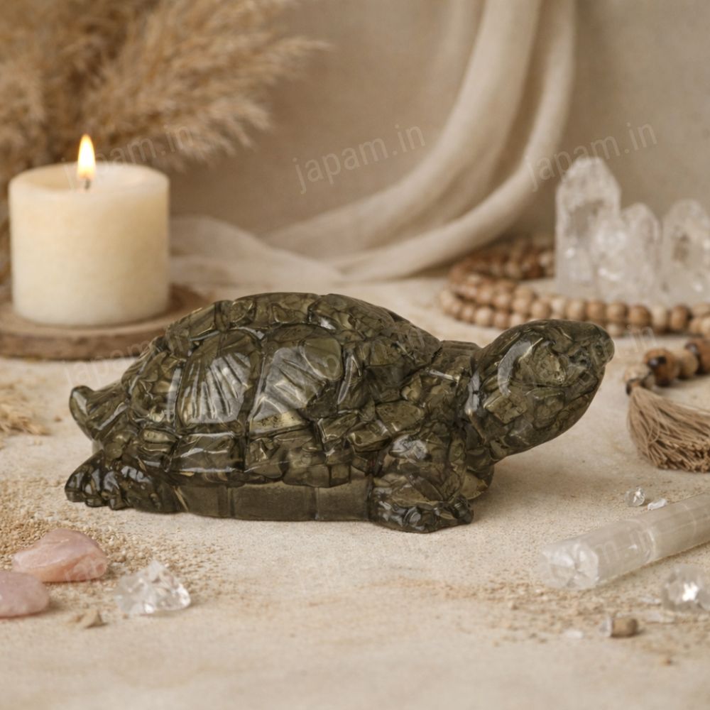 Pyrite Prosperity Tortoise (Kachhua)