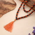 Divya Shakti Rudraksha Karungali Mala - 108+1 Beads