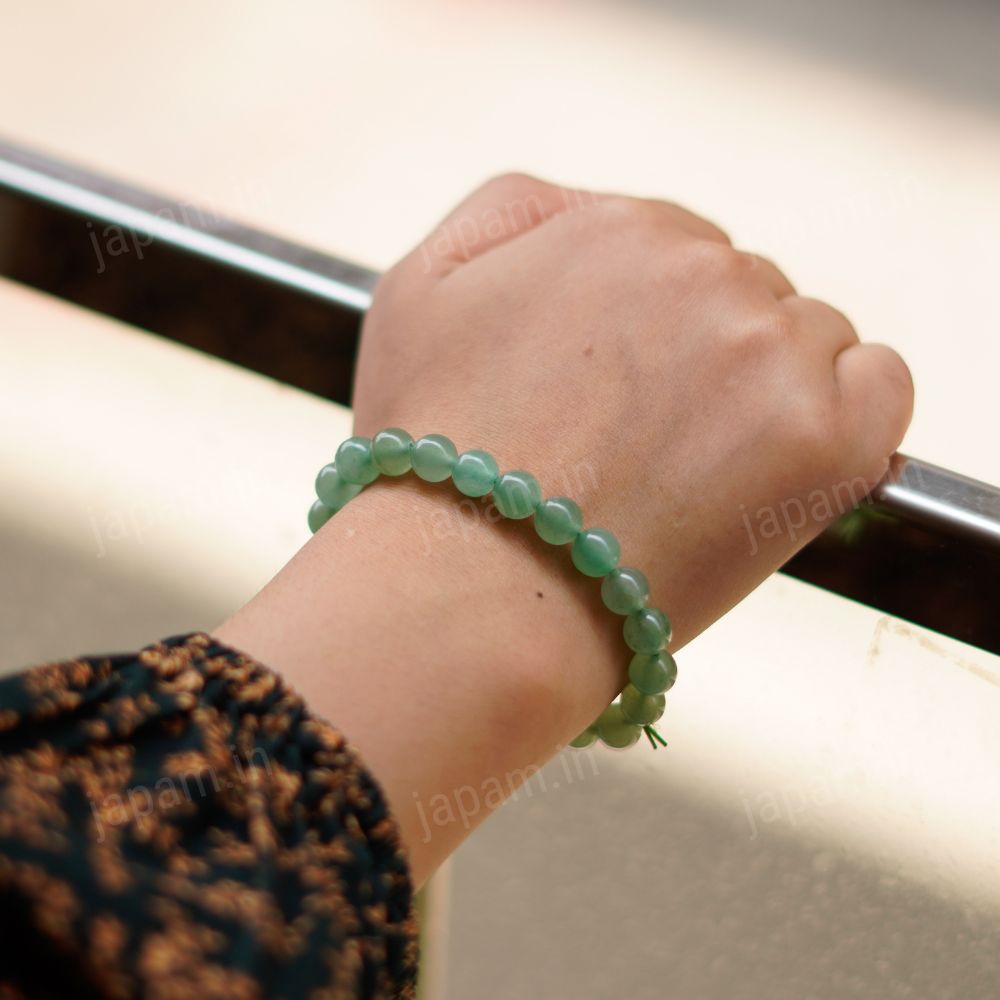 Authentic Green Aventurine Growth Band