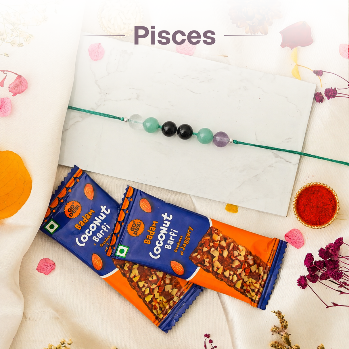 Pisces Zodiac Rakhi Hamper