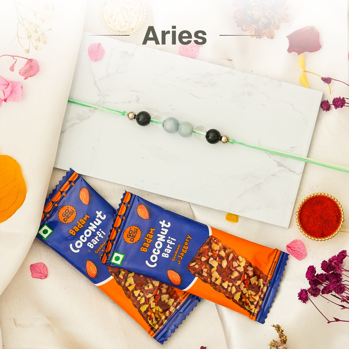 Aries Zodiac Rakhi Hamper