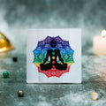 Chakra Balance Selenite Plate