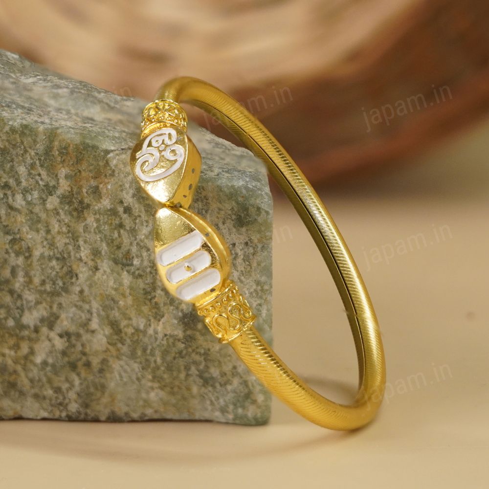 Gold Plated Vel Kada