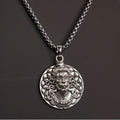 Silver Plated 3D Bajrangbali Hanuman Ji Necklace