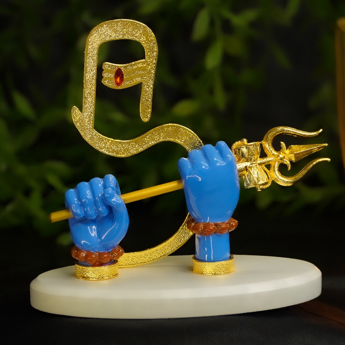 24K Gold Plated Shiva Hands