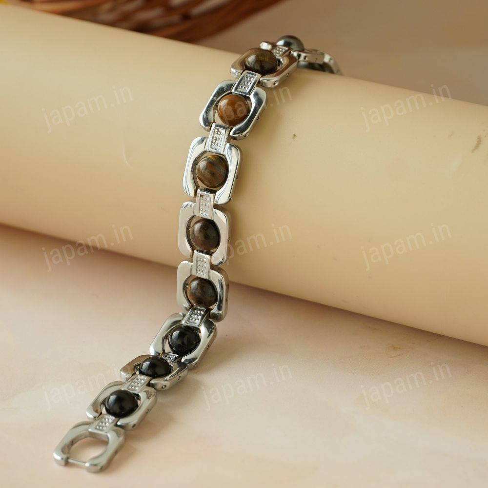 Silver Plated Essential Triple Protection Bracelet