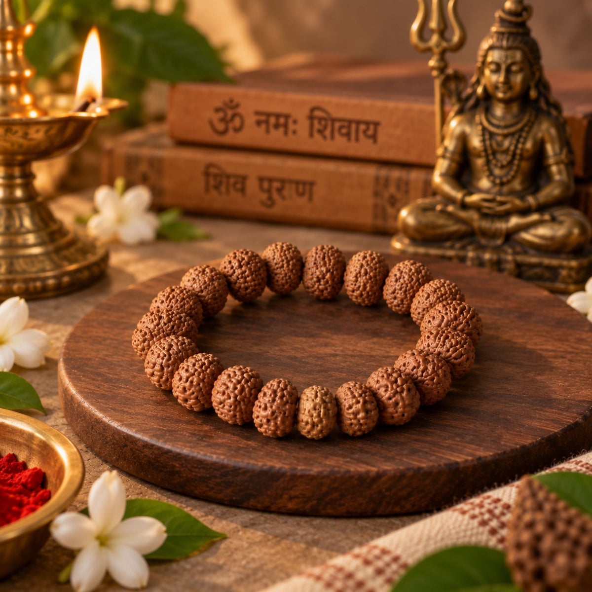 7 Mukhi Rudraksha Band
