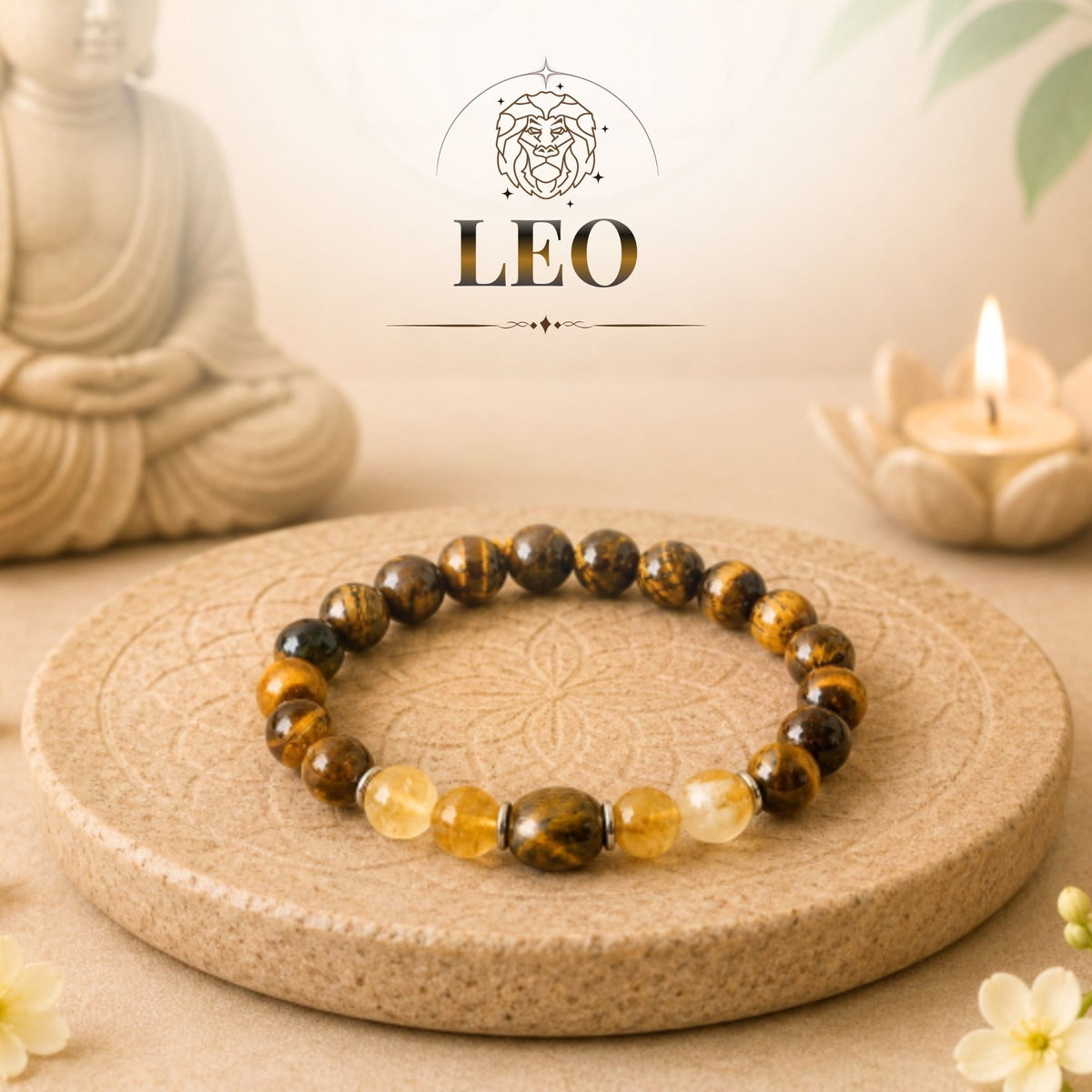 Leo Energy Zodiac Band
