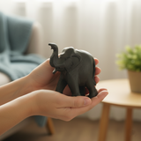 Hand Carved Karungali Elephant