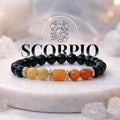 Red Agate Zodiac Band – Scorpio (वृश्चिक राशि)