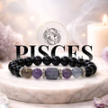 Amethyst Zodiac Band – Pisces (मीन राशि)