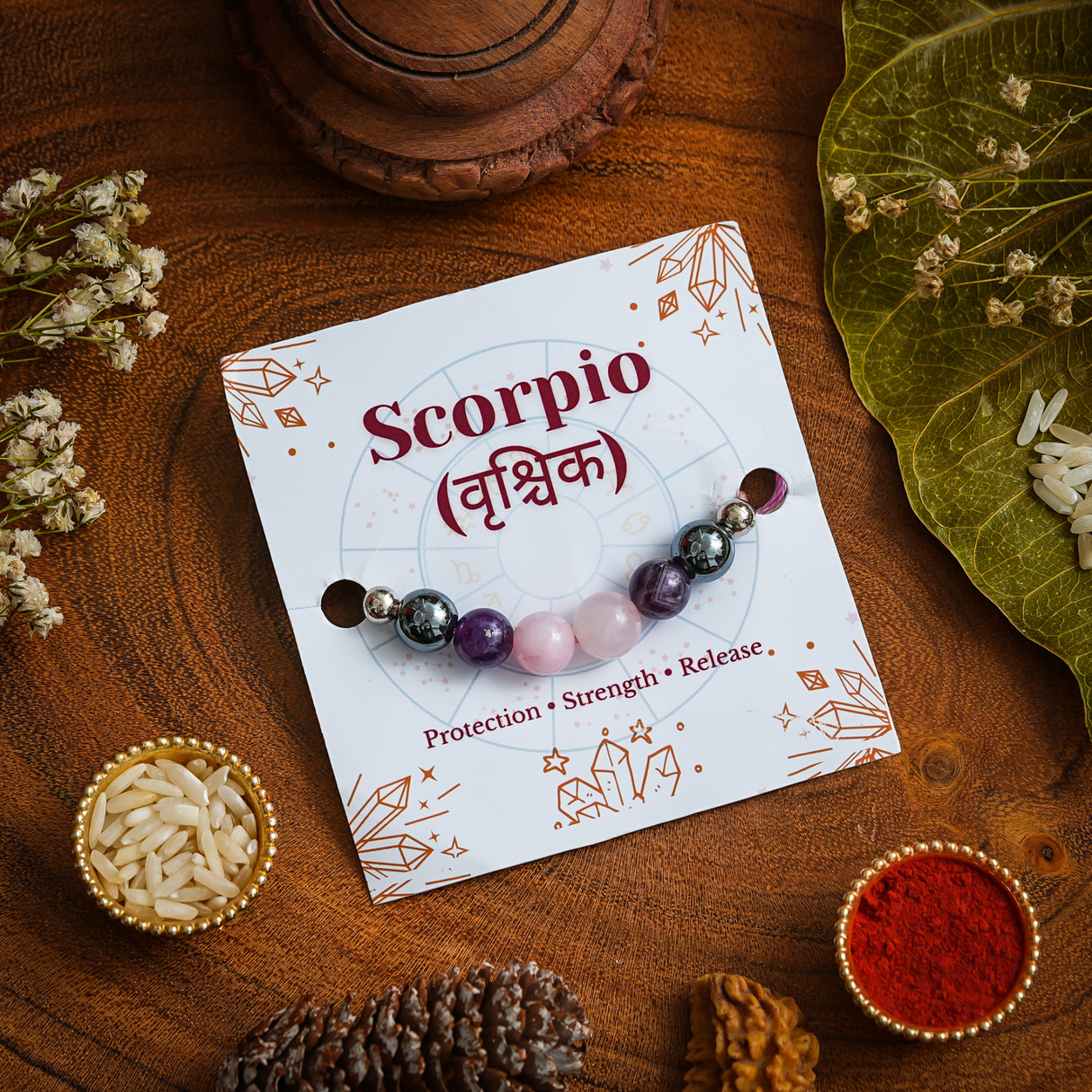 Scorpio Zodiac Rakhi Hamper