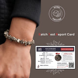 Pyrite Stone Splash Bracelet