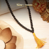 108+1 Divya Karungali Mala - Natural Ebony Wood Beads (Govt. Certified)