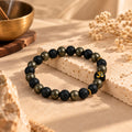 Om Pyrite & Lava Stone Wealth Band