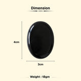 Black Obsidian Worry Stone