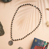 Silver Plated Karungali Sudarshan Chakra Mala
