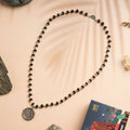 Silver Plated Karungali Sudarshan Chakra Mala