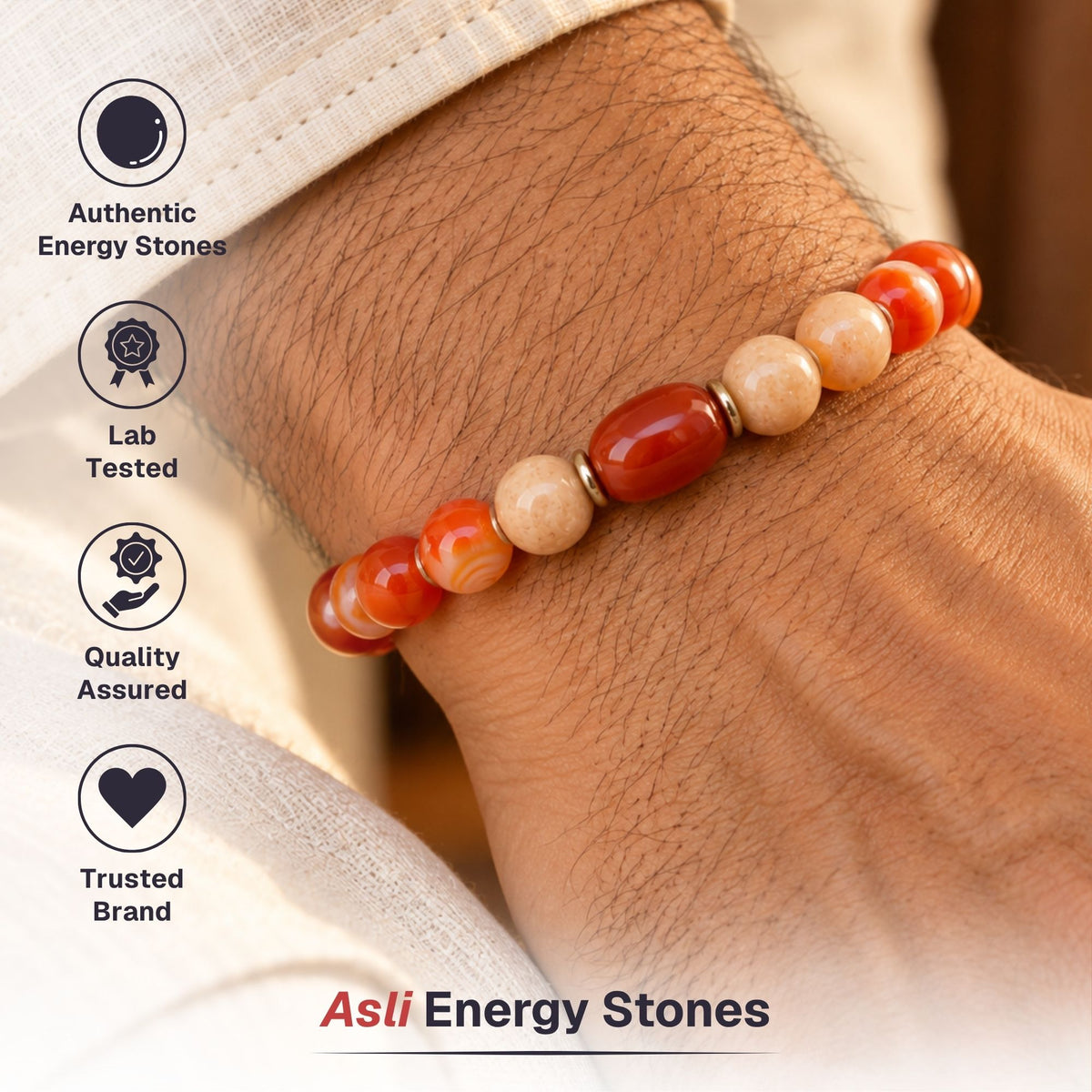 Taurus Energy Zodiac Band