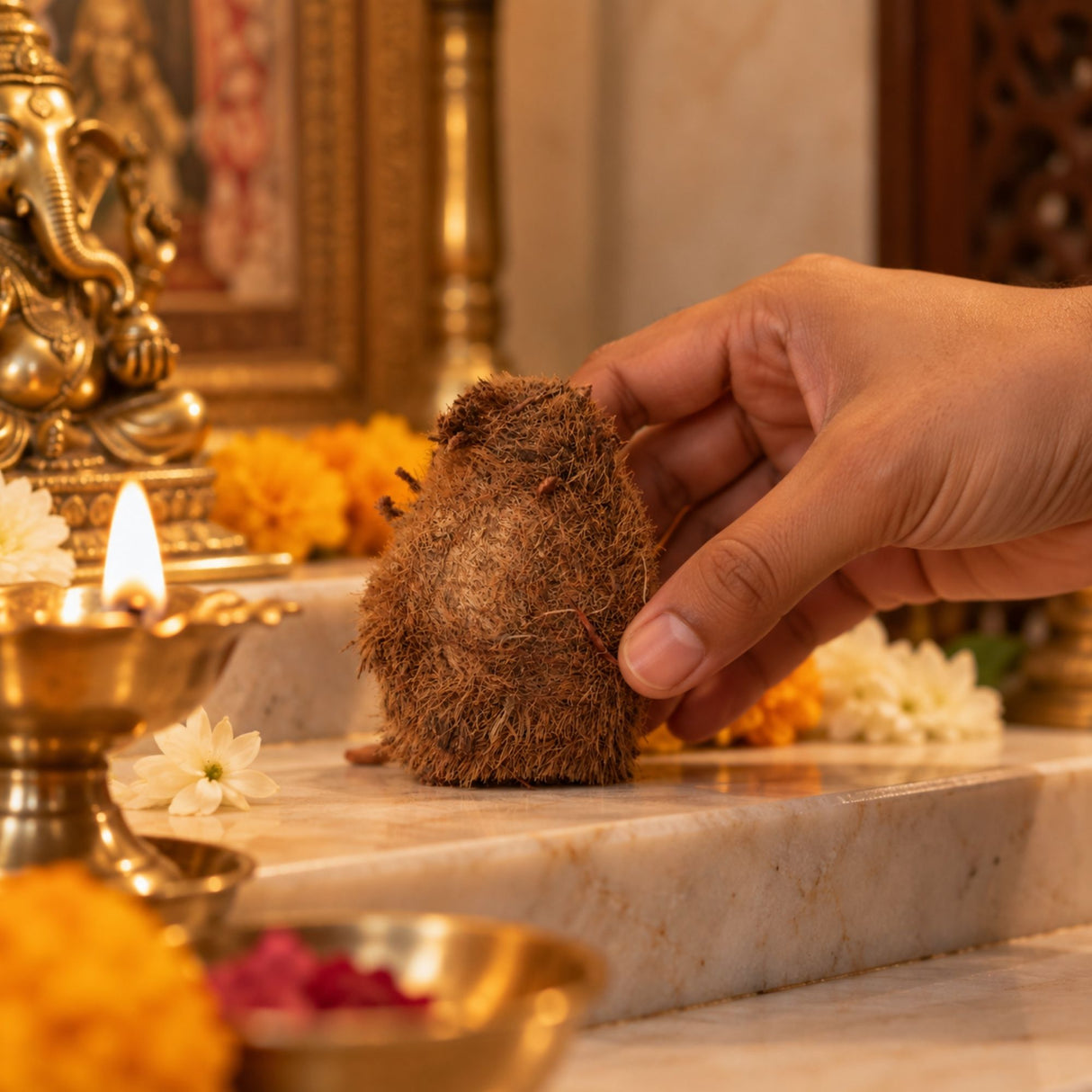 Dhan Lakshmi Ekakshi Nariyal