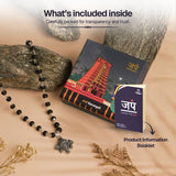 Silver Plated Ganesh Karungali Mala