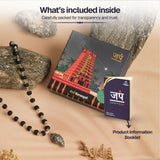 Silver Plated Shankh Karungali Mala