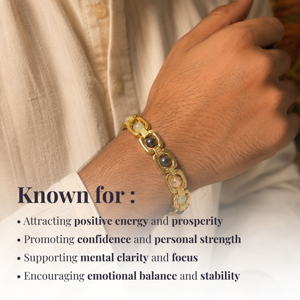 Gold Plated Essential Dhanlabh Bracelet