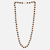 Gold Plated Authentic Red Sandalwood Mala