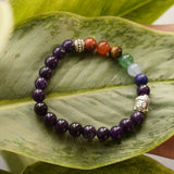 Amethyst x Seven Chakra Buddha Band