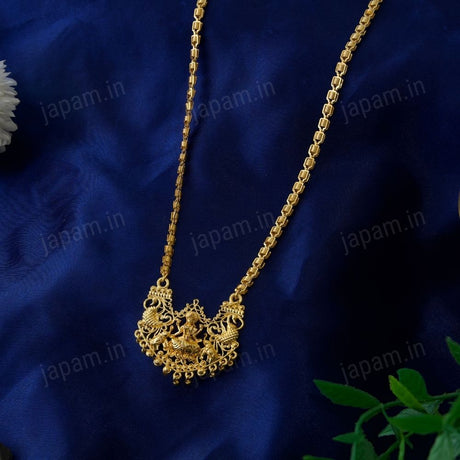 Gold Plated Divine Lakshmi Ji Necklace