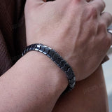 Midnight Glow Hematite Band