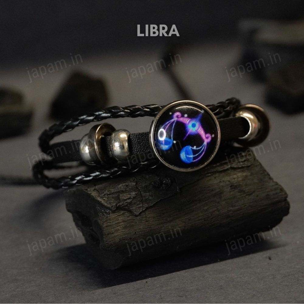 Zodiac Cosmic Leather Bracelet – Japam
