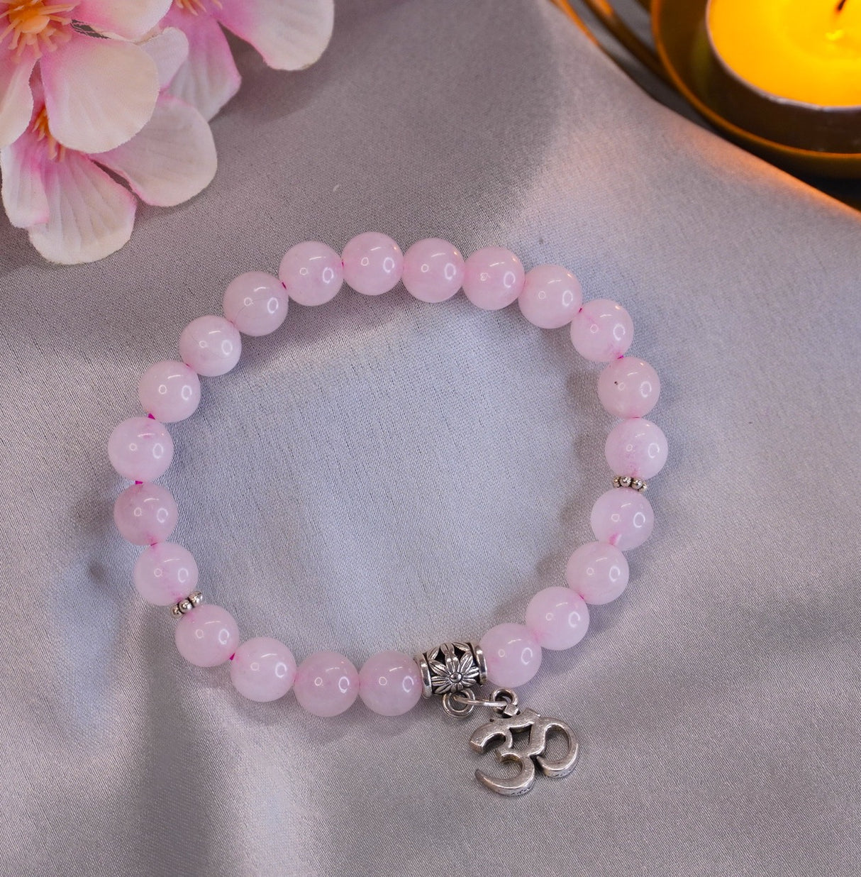 Rose Quartz Om Band