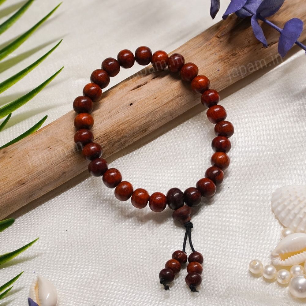 Natural Red Sandalwood Harmony Band