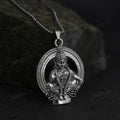 Silver Plated Lord Ayyappa Necklace